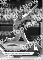 Clayton Kershaw - 2025 MLB Topps NOW® - Card 271 - PR: 1167