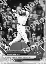 Roman Anthony 2025 Topps NOW #279 Card Details