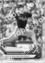 Spencer Schwellenbach - 2025 MLB Topps NOW® - Card 287 - PR: 860