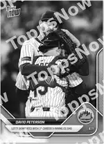 David Peterson 2025 Topps NOW #288 カード情報