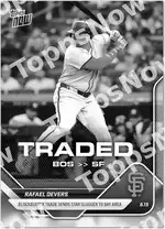 Rafael Devers - 2025 MLB Topps NOW® - Card 303- PR: 5298