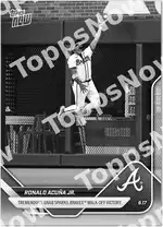 Ronald Acuña Jr. 2025 Topps NOW #309 Card Details