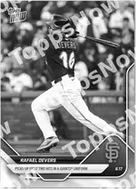 Rafael Devers 2025 Topps NOW #313 カード情報