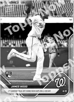 James Wood - 2025 MLB Topps NOW® - Card 318- PR: 3398