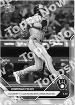 Christian Yelich - 2025 MLB Topps NOW® - Card 328 - PR: 588