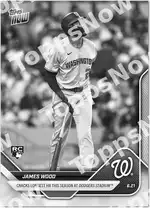 James Wood 2025 Topps NOW #335 Card Details