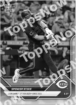Spencer Steer 2025 Topps NOW #355 Card Details