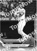 Mike Trout 2025 Topps NOW #361 Card Details