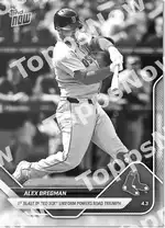 Alex Bregman - 2025 MLB Topps NOW® - Card 36 - PR: 548