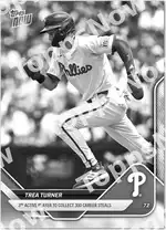Trea Turner - 2025 MLB Topps NOW® - Card 376 - PR: 944