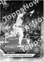 Matt Shaw - 2025 MLB Topps NOW® - Card 379 - PR: 896