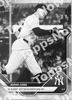 Aaron Judge 2025 Topps NOW #37 カード情報