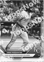 Vinnie Pasquantino 2025 Topps NOW #386 Card Details