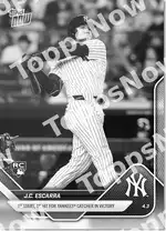 J.C. Escarra 2025 Topps NOW #38 Card Details