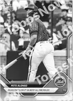 Pete Alonso - 2025 MLB Topps NOW® - Card 390 - PR: 891