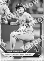 Colson Montgomery - 2025 MLB Topps NOW® - Card 391 - PR: 1182