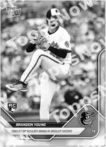 Brandon Young 2025 Topps NOW #405 カード情報