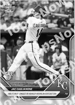 Jac Caglianone - 2025 MLB Topps NOW® - Card 408 - PR: 2605