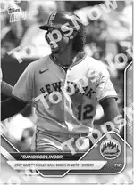 Francisco Lindor - 2025 MLB Topps NOW® - Card 418 - PR: 811