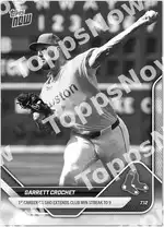 Garrett Crochet - 2025 MLB Topps NOW® - Card 419 - PR: 720