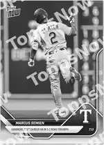 Marcus Semien 2025 Topps NOW #423 カード情報