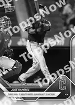 José Ramírez 2025 Topps NOW #42 カード情報