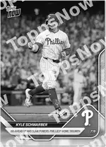 Kyle Schwarber 2025 Topps NOW #440 Card Details