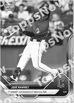 José Ramírez - 2025 MLB Topps NOW® - Card 446 - PR: 647
