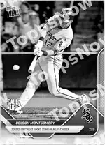 Colson Montgomery 2025 Topps NOW #452 Card Details