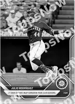 Julio Rodríguez - 2025 MLB Topps NOW® - Card 461 - PR: 975