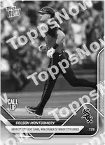 Colson Montgomery 2025 Topps NOW #463 カード情報