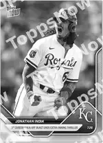 Jonathan India - 2025 MLB Topps NOW® - Card 468 - PR: 544