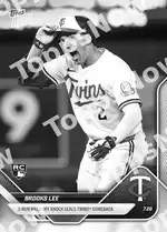 Brooks Lee - 2025 MLB Topps NOW® - Card 478 - PR: 641