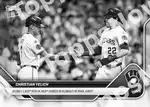 Christian Yelich - 2025 MLB Topps NOW® - Card 484 - PR: 491