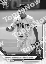 Yu Darvish 2025 Topps NOW #489 Card Details