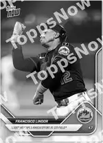 Francisco Lindor - 2025 MLB Topps NOW® - Card 48 - PR: 1018