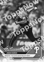 Jhoan Duran - 2025 MLB Topps NOW® - Card 493 - PR: 1295