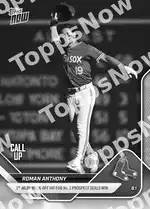 Roman Anthony - 2025 MLB Topps NOW® - Card 494 - PR: 3370