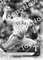 Jacob deGrom - 2025 MLB Topps NOW® - Card 512 - PR: 715
