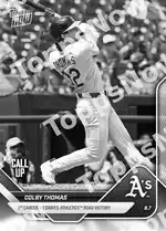 Colby Thomas 2025 Topps NOW #528 Card Details