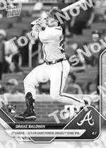 Drake Baldwin 2025 Topps NOW #530 カード情報
