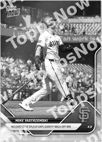 Mike Yastrzemski - 2025 MLB Topps NOW® - Card 53 - PR: 666