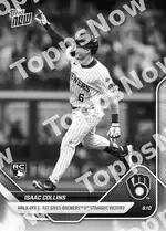 Isaac Collins 2025 Topps NOW #545 Card Details