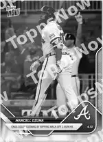 Marcell Ozuna - 2025 MLB Topps NOW® - Card 56 - PR: 473