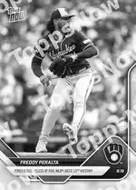 Freddy Peralta 2025 Topps NOW #573 カード情報