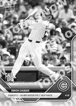 Owen Caissie 2025 Topps NOW #574 カード情報