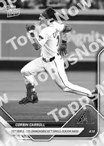 Corbin Carroll - 2025 MLB Topps NOW® - Card 583 - PR: 818