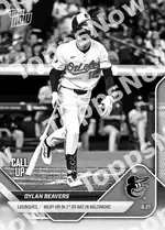 Dylan Beavers - 2025 MLB Topps NOW® - Card 590 - PR: 1713