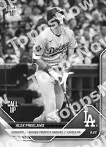 Alex Freeland 2025 Topps NOW #594 カード情報