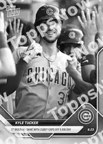Kyle Tucker - 2025 MLB Topps NOW® - Card 602 - PR: 531